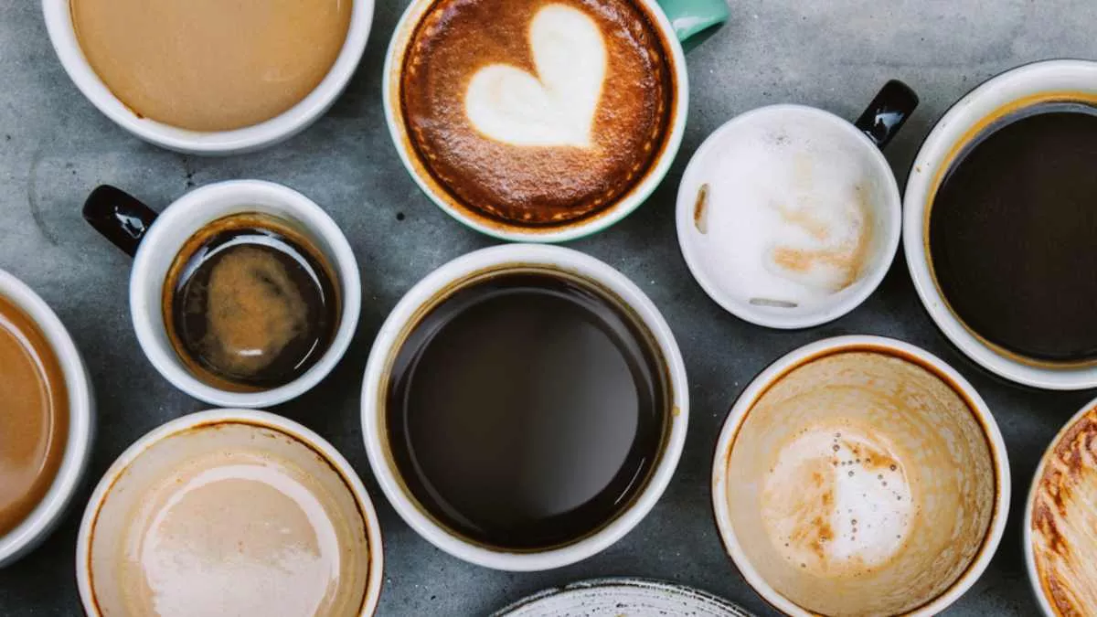 Diferentes tazas de café